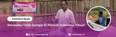 Donasimu Telah Sampai Di Pelosok Indonesia Timur!