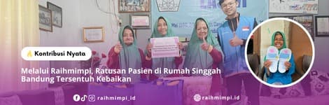 Relawan Raihmimpi dan Diferensia Hadirkan Tawa, Sehat, dan Keceriaan di Panti Lansia Bandung