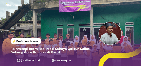 Artikel: Raihmimpi Resmikan Panti Cahaya Qolbun Salim, Dukung Guru Honorer di Garut