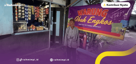 Artikel: Abah Engkos, Lansia 90 Tahun Penjual Kelapa Muda Terima Bantuan Modal Usaha dari Raihmimpi.id