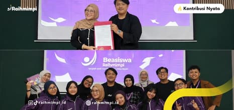 Artikel: Beasiswa Raihmimpi 2026 Buka Akses Kuliah lewat Donasi Online
