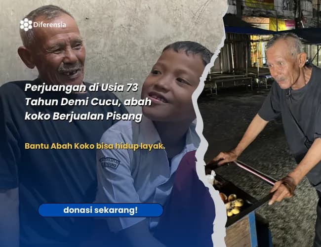 Foto campaign Dukung Pejuang Nafkah Lansia