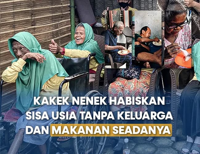 Jaga Lansia di Panti Jompo Hidup Sejahtera