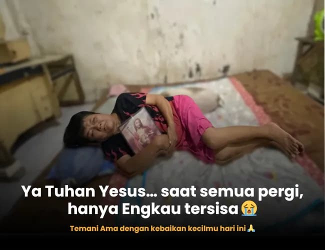 Foto campaign Persembahan Terbaik, Ama Ida Hidup Layak