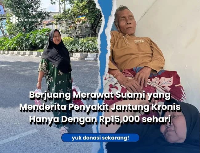 Rawat Suami Sakit, Mak Terpaksa TAHAN SAKIT Sambil Jualan 
