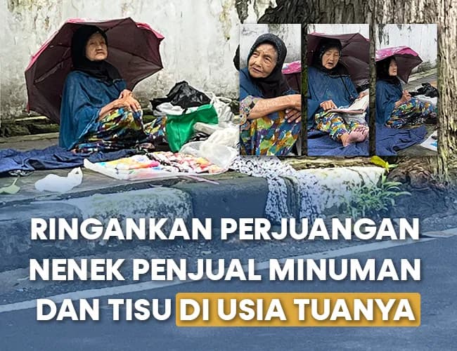 Foto campaign Sejuta Semangat Di Tubuh Rentanya 