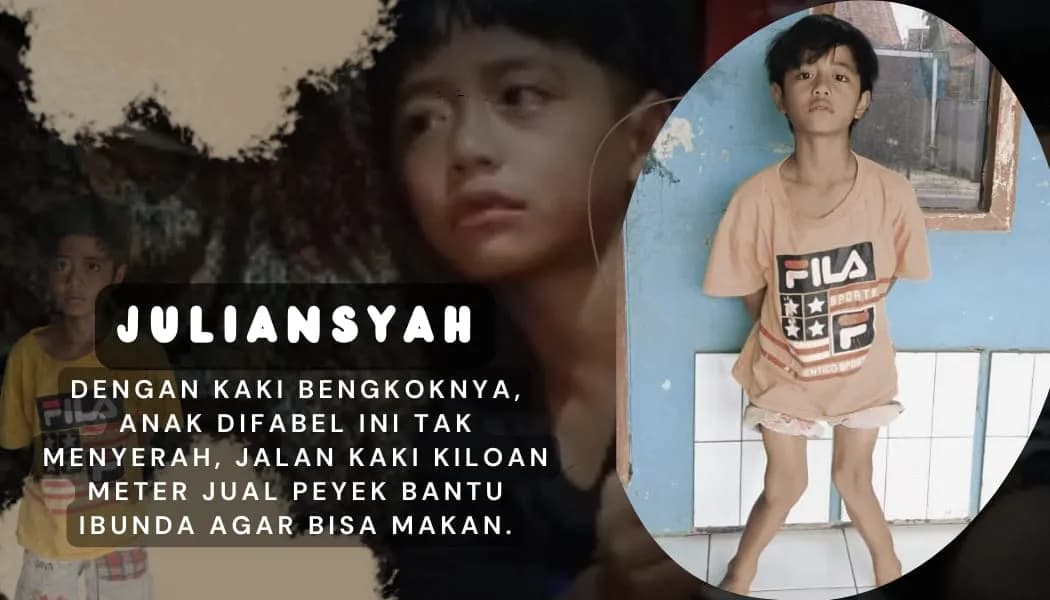 Foto campaign Bantu Juliansyah dan Keluarganya Bertahan Hidup dan Sekolah
