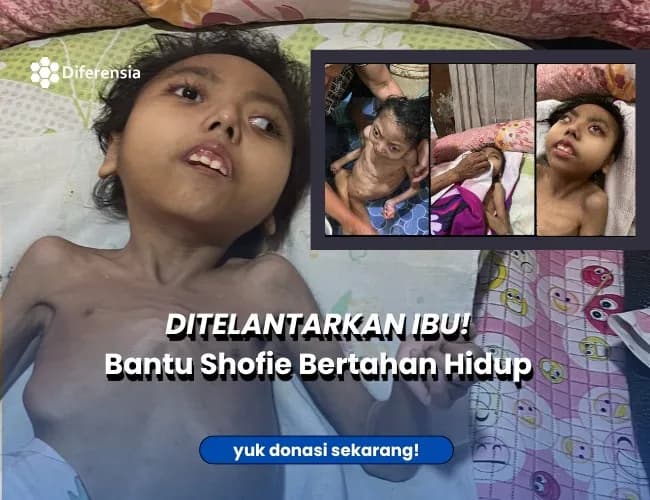 Foto campaign DITELANTARKAN IBU, Bantu Cucu Penjual Sayur Bertahan Hidup