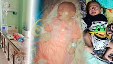 Adik Luthfi Bayi 3 Bulan komplikasi penyakit BERAT