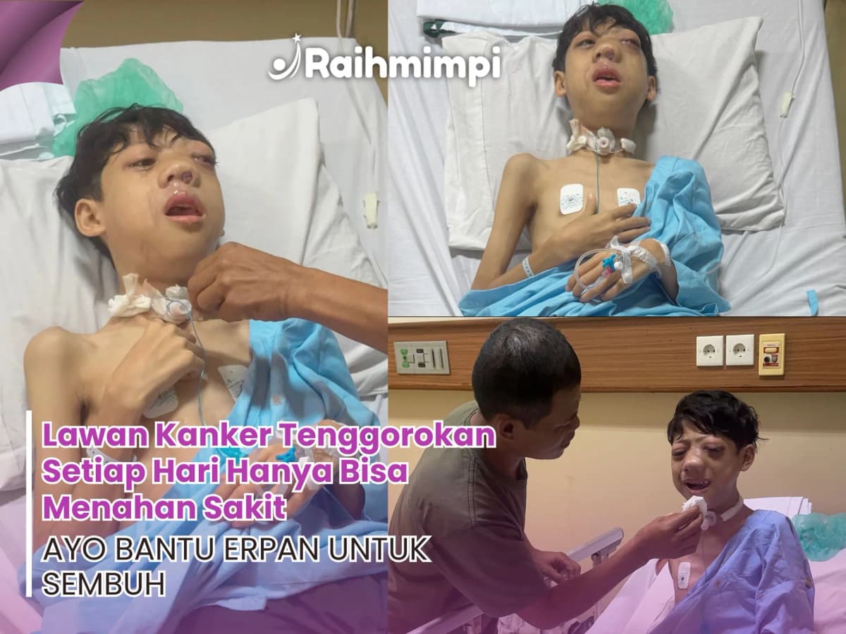 Rumah dan Motor Dijual, Bantu Pak Edi Sembuhkan Erpan