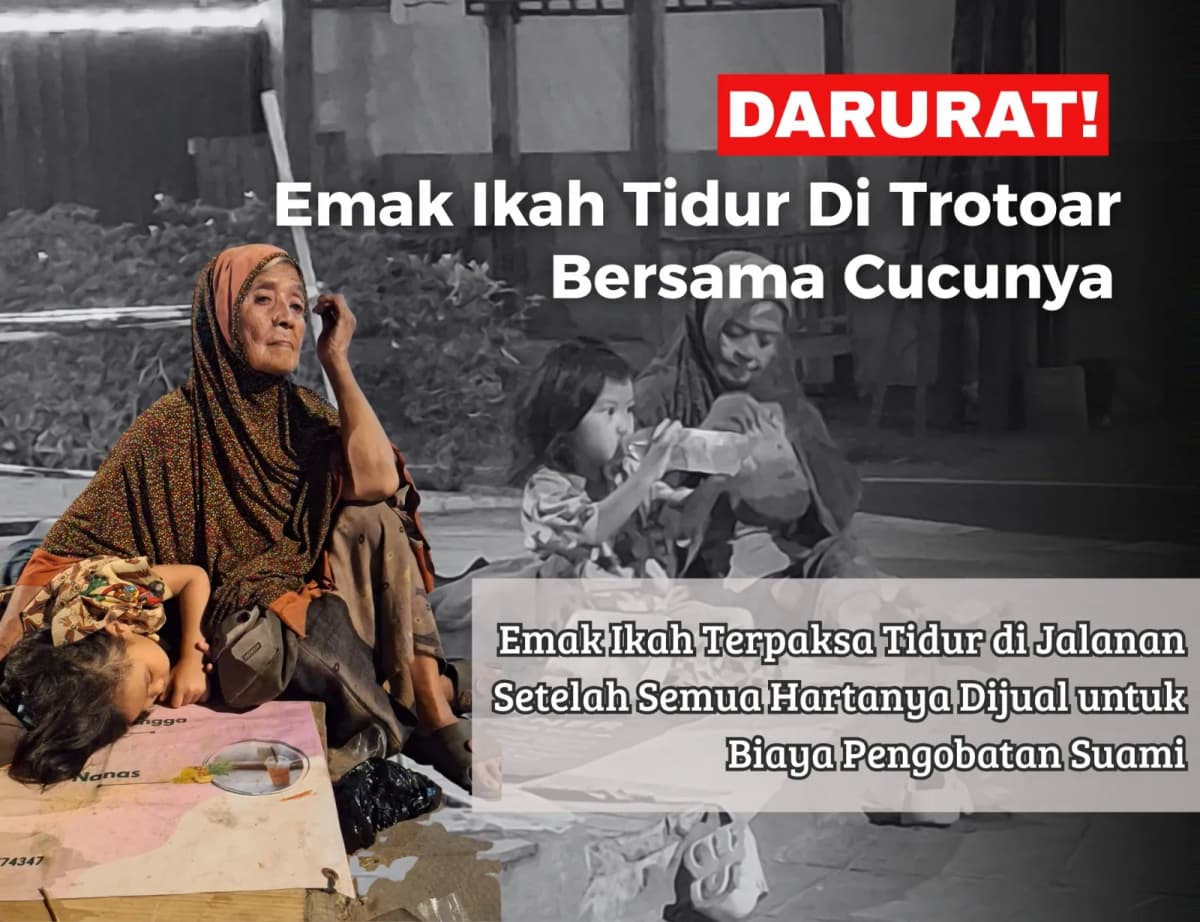 TERUSIR! Lansia Pejuang Nafkah Demi Cucu Tercinta