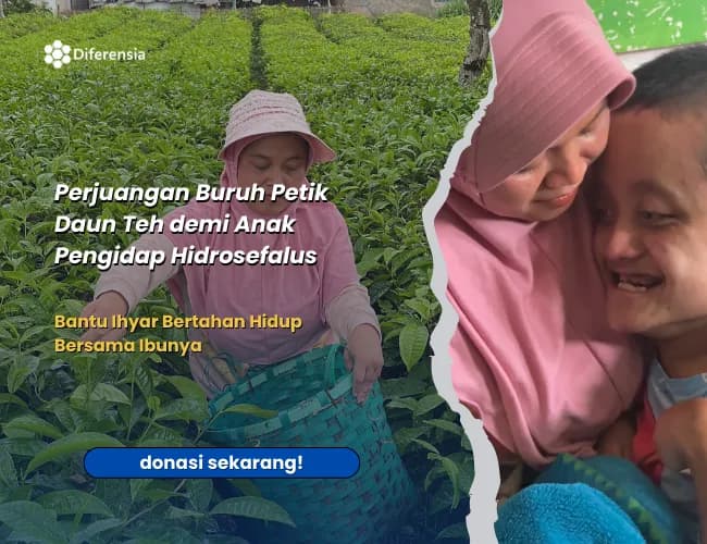 Foto campaign Bantu Ihyar Melawan Hidrosefalus