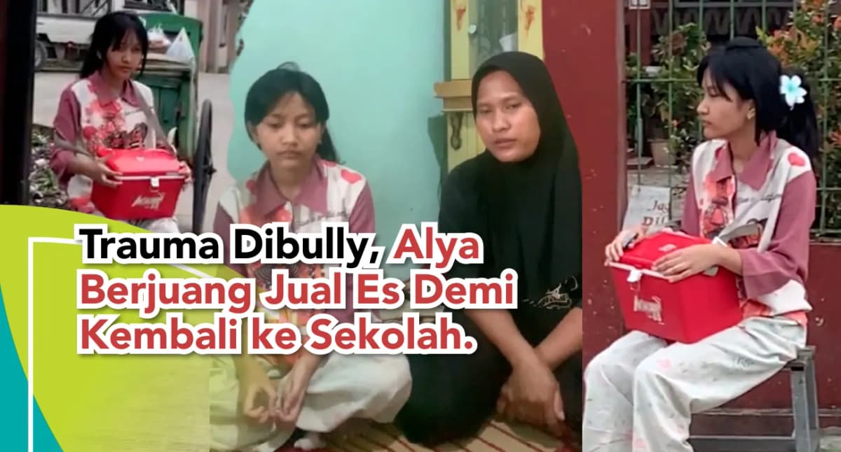 Foto campaign Bantu Alya Anak Disabilitas Dan Korban Bully Kembali Sekolah