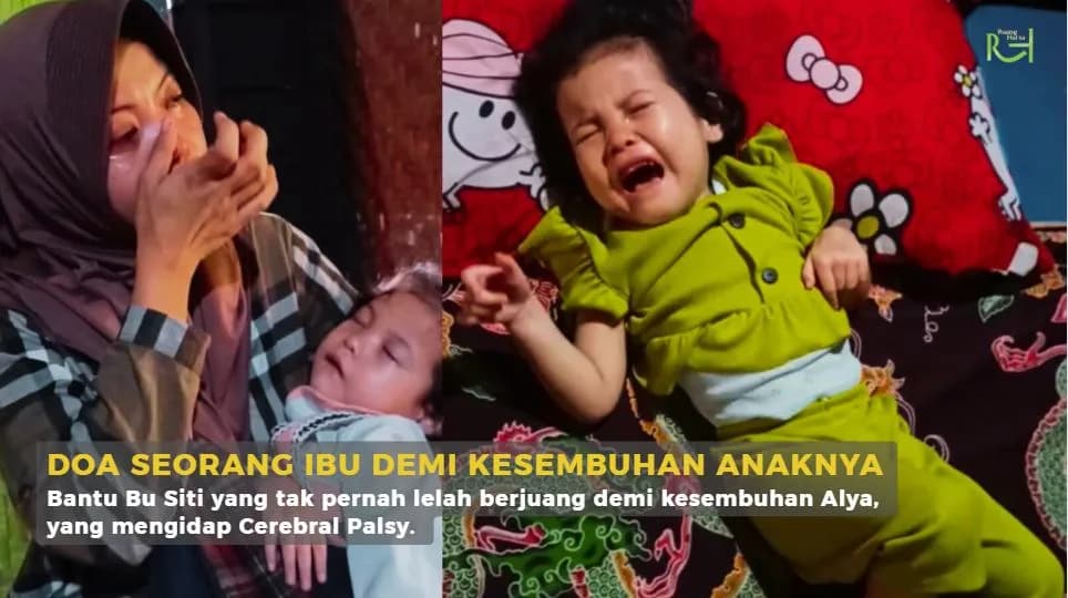 Doa Ibu Tak Pernah Putus untuk Kesembuhan Anaknya