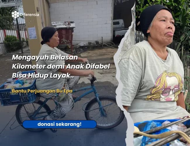 Foto campaign 21 Tahun Lumpuh dan Epilepsi Tanpa Berobat, Yuk Bantu Rian Sembuh