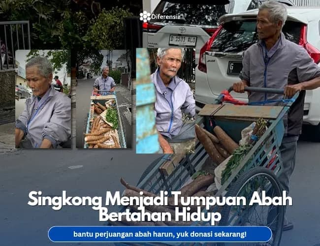 Foto campaign Muliakan Langkah Renta Mereka untuk Mengetuk Pintu RezekiMu
