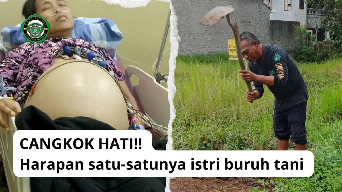 Foto campaign Istri Buruh Tani Kritis Butuh Cangkok Hati Segera