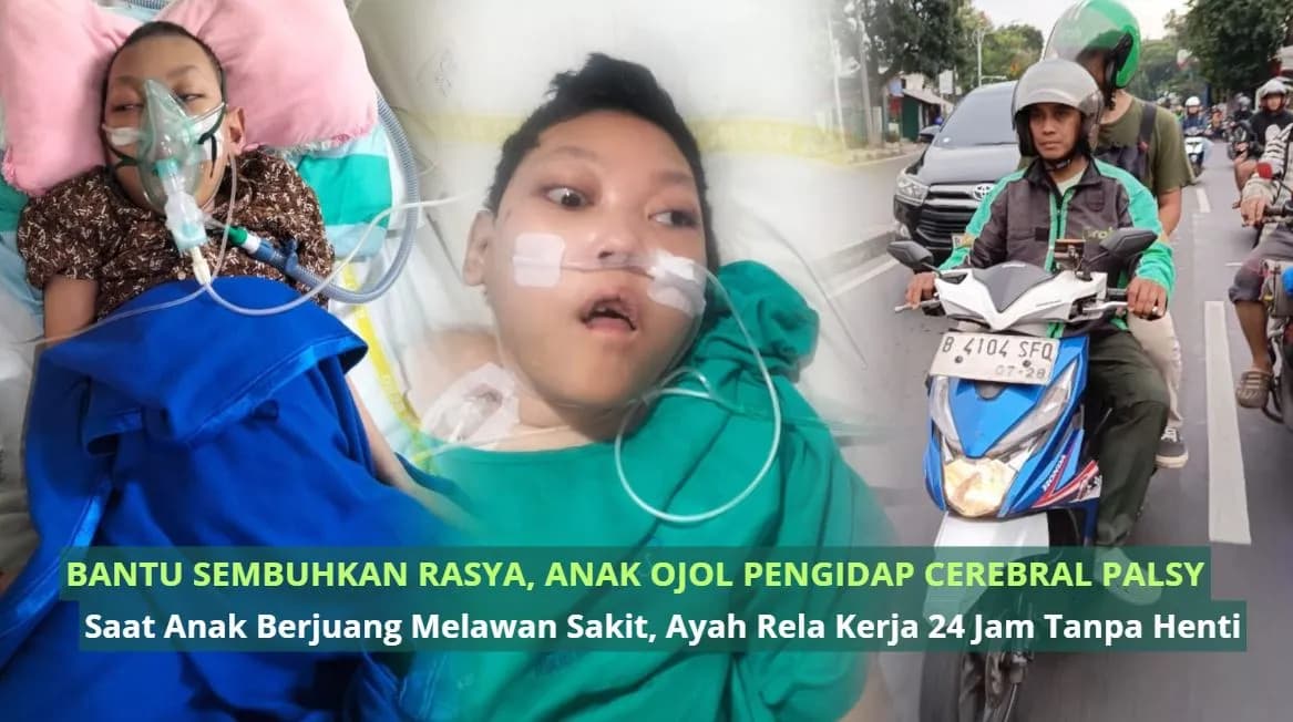 Foto campaign Anak Sakit Kronis. Ayah Kerja 24 Jam