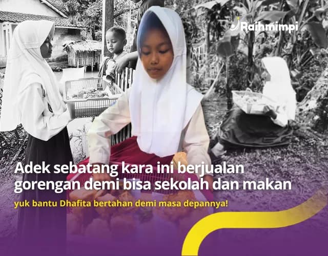 Foto campaign Donasi Untuk Muliakan Anak Yatim Pejuang Nafkah
