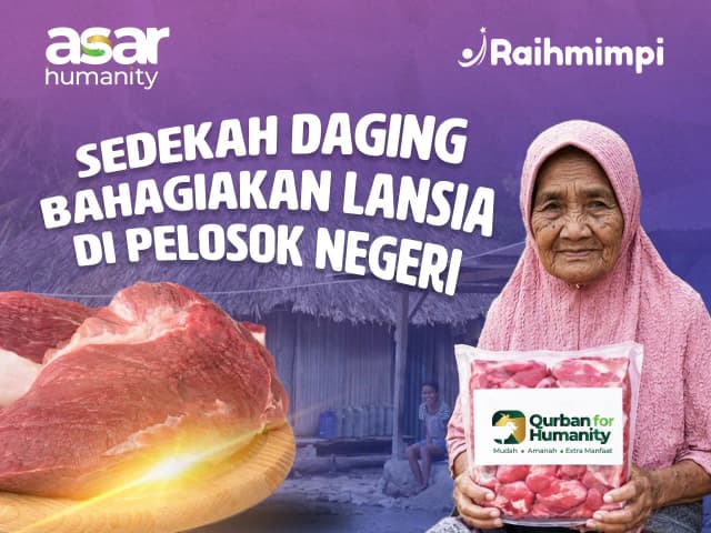 Pangan Bergizi Lansia Pemulung Pelosok Negeri