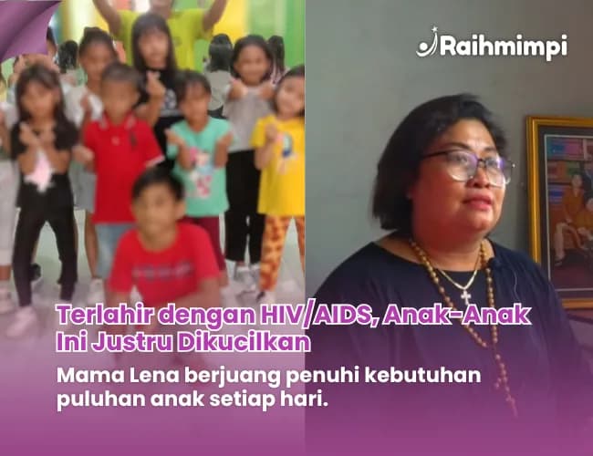 Foto campaign Berbagi Kasih Tulus Untuk Anak Anak ODHA