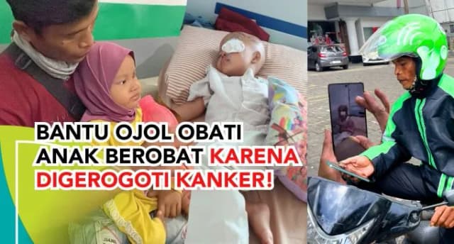 Bantu Ayah Ojol Berjuang Demi Nyawa Anaknya