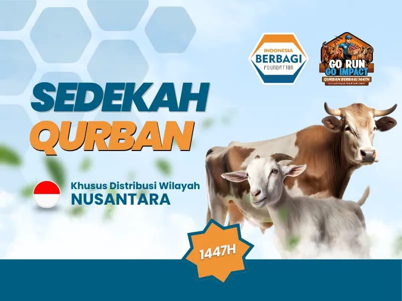 Foto campaign Sedekah Qurban Nusantara