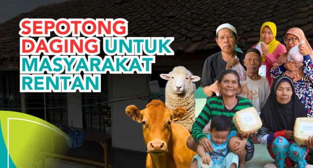 Sepotong Daging Untuk Masyarakat Rentan