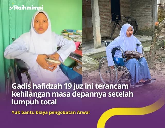 Bantu Calon Hafidz Quran Ini Pulih Dari Kanker Tulang Belakang
