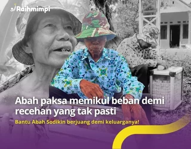MIRIS.. Modal Jualan Kakek Habis Karena Ditipu Pembeli