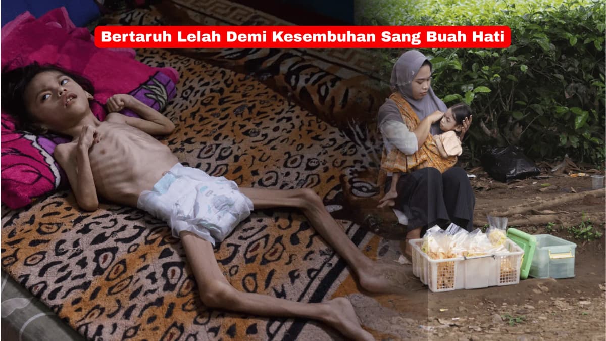 Foto campaign Bertaruh Lelah Demi Kesembuhan Sang Buah Hati