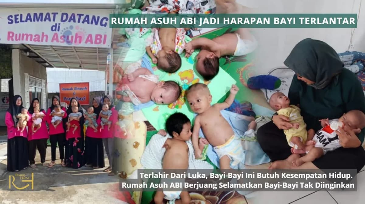 Foto campaign Bantu Rumah Asuh ABI Jadi Harapan Bayi Terlantar