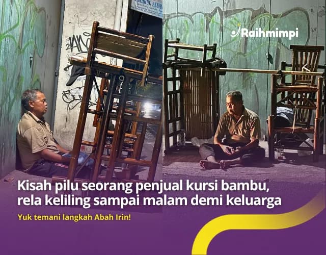 Berjuang Tanpa Kenal Waktu Meski Penghasilan Tak Tentu