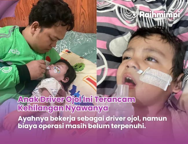 Foto campaign URGENT Bantu Dek Nala Bisa Hidup Panjang