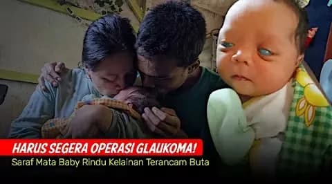 Foto campaign Mata terancam buta bantu biru sembuh