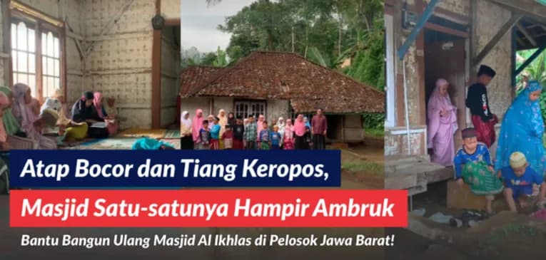 Foto campaign Bantu Bangun Rumah Allah Satu-Satunya Bagi Warga Pelosok Jawa Barat
