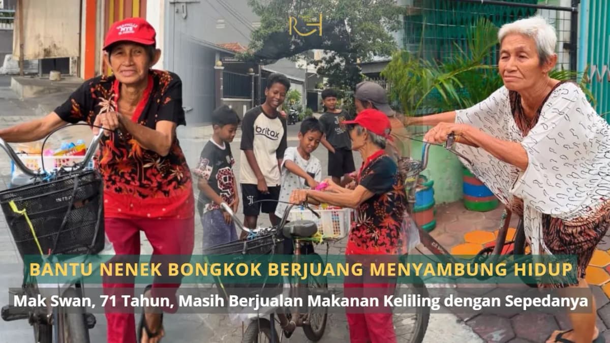 Foto campaign Lansia Bongkok Ini Masih Berjualan Demi Menyambung Hidup