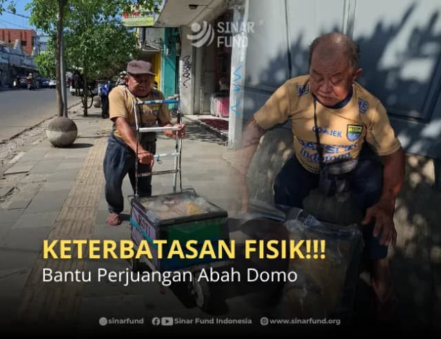 Kakek Disabilitas Berjuang Demi Bertahan Hidup