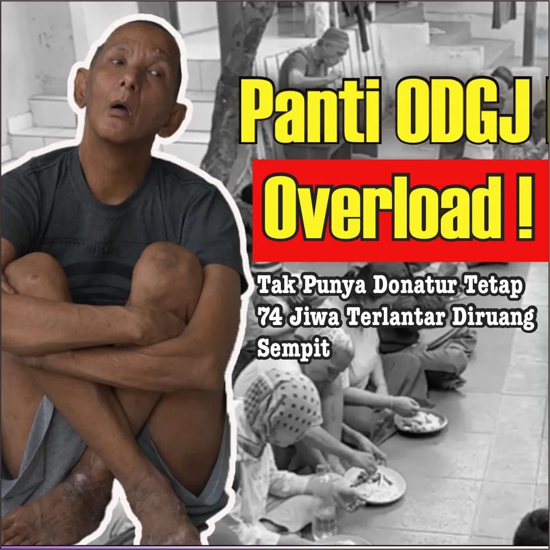 Foto campaign MIRIS 74 ODGJ Terlantar Hidup Di Panti Serba Sulit