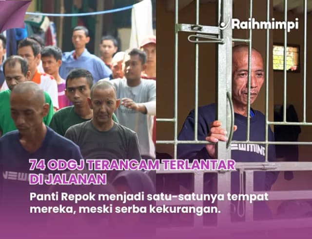 MIRIS 74 ODGJ Terlantar Hidup Di Panti Serba Sulit