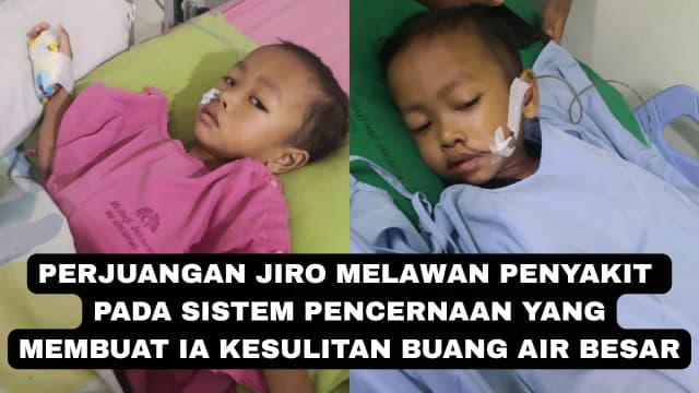 Anak seorang buruh bangunan butuh bantuan berobat