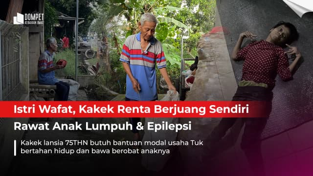Suara Radio Jadi Teman Wati Saat Abah Sarkim Cari Rongsok
