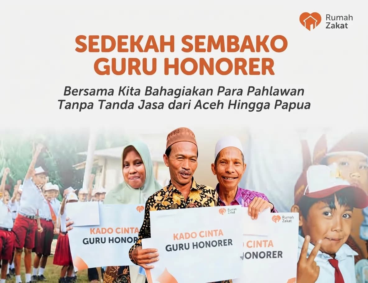 Foto campaign Kado Cinta Hari Guru