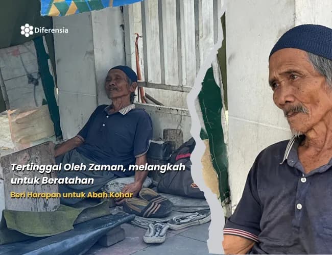 Foto campaign Wujudkan Impian Usaha, Lansia Produktif