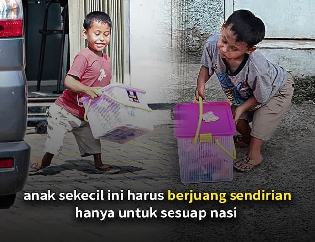 DITELANTARKAN AYAH Anak Difabel Berjuang Sendiri