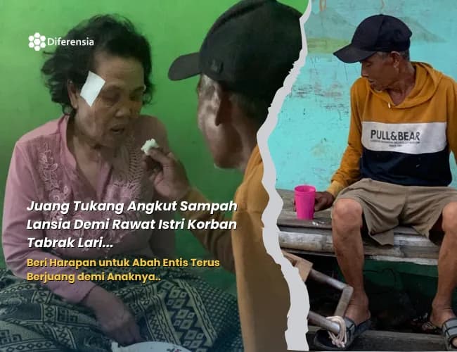 Foto campaign Temani Perjuangan Lansia di Usia Senja
