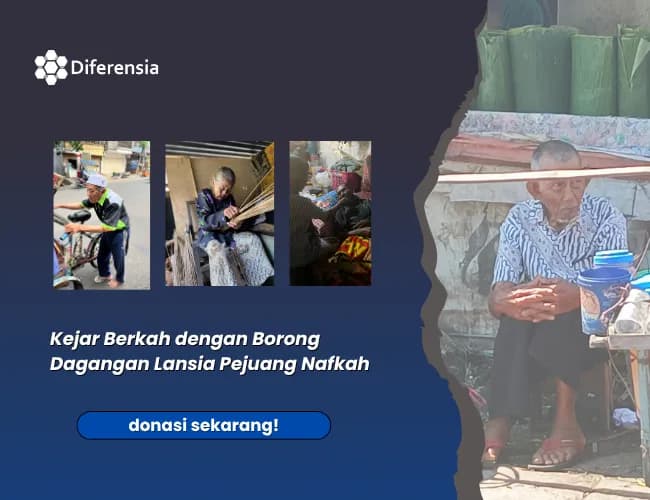 Foto campaign Temani Perjuangan Lansia di Usia Senja