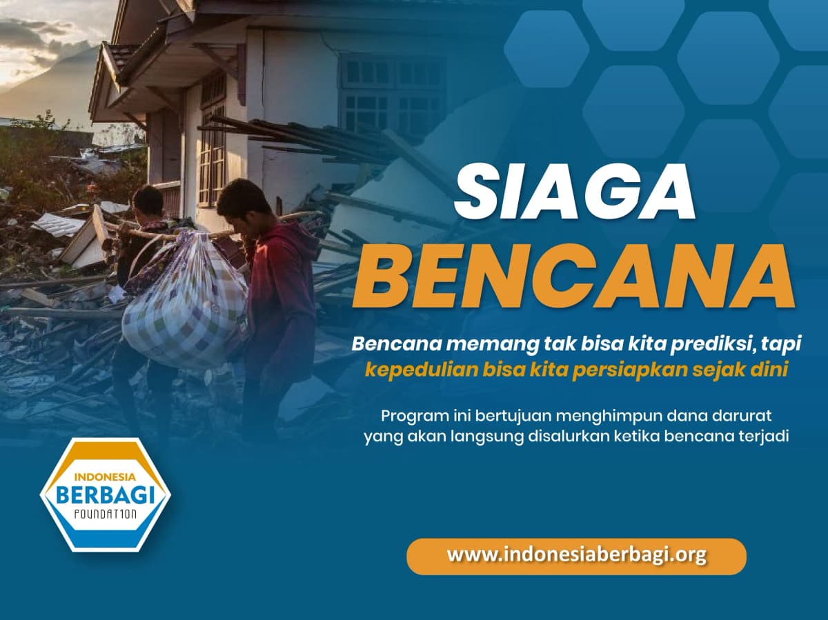 Foto campaign Siaga Bencana Peduli Sejak Dini