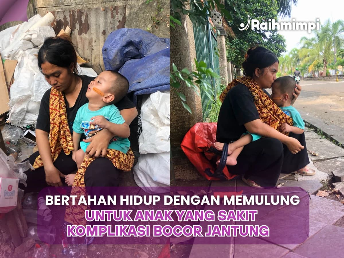Foto campaign Pilu Cari Makan Dari Sampah Demi Bertahan Hidup