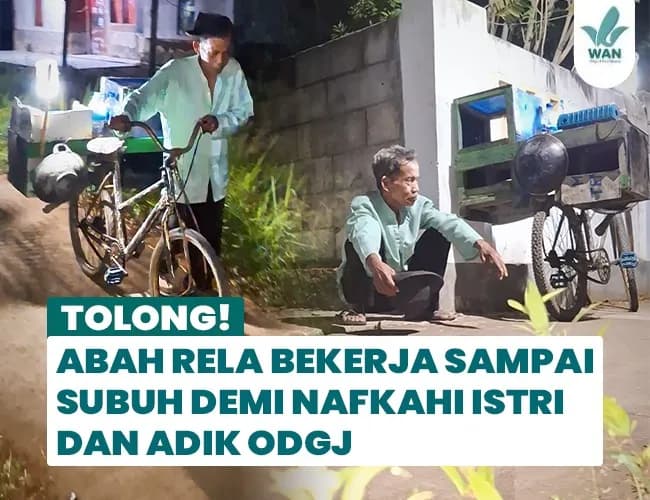 Foto campaign Bantu Berikan Kehidupan Layak Tuk Para Lansia Pejuang